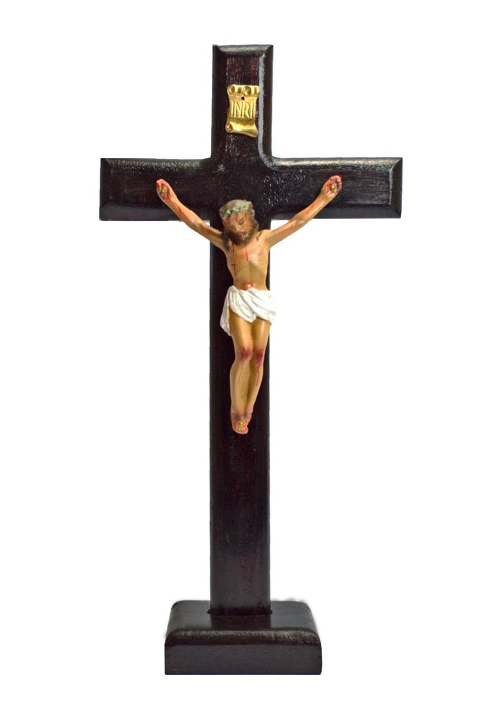 Crucifijo Cristo resina 10 cm. C-578