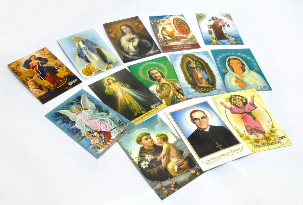 Estampas Religiosas Variedad tamaño Carta