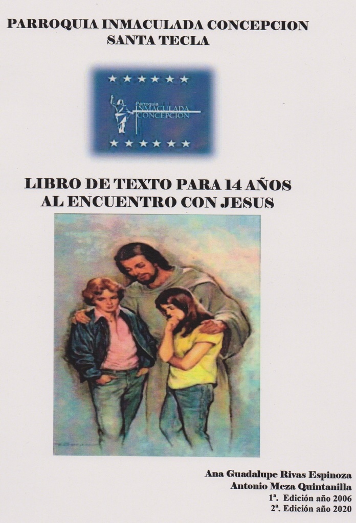 Libro Al encuentro con Jesús 14 años 