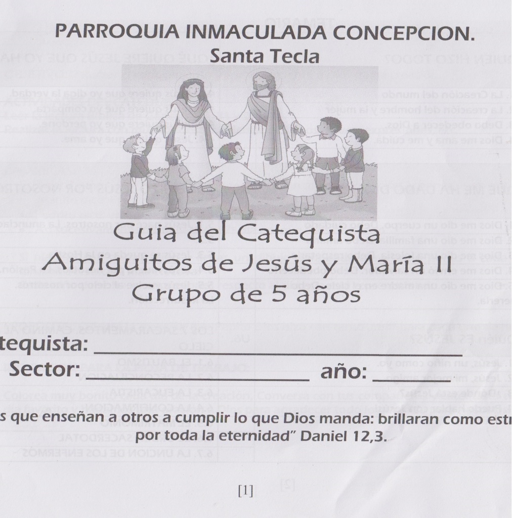 Guía catequista Amigos de Jesús y María 5 años