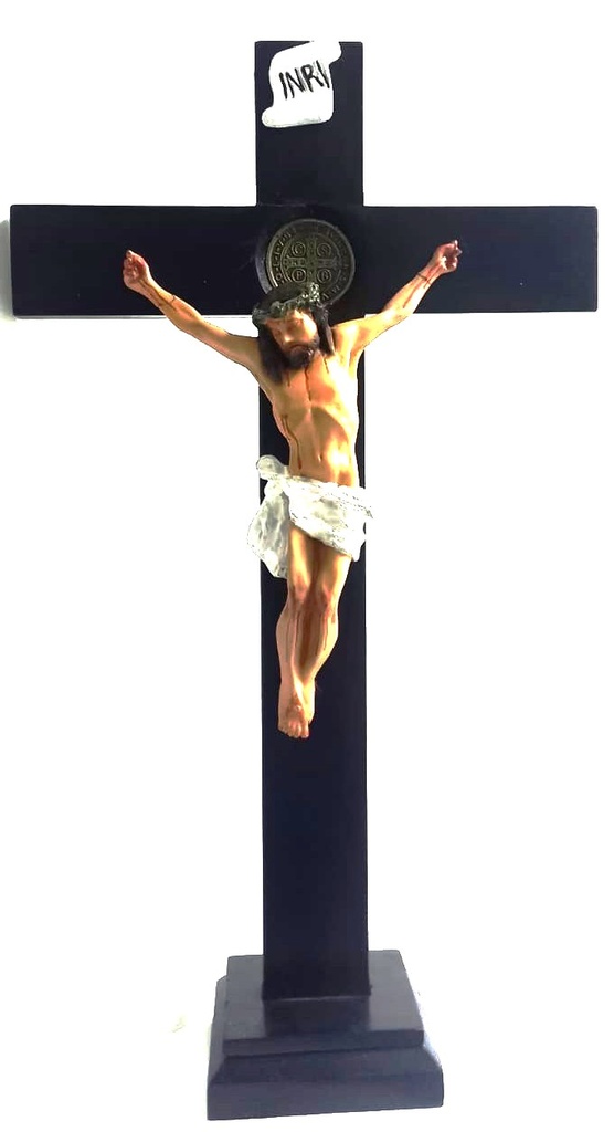 Crucifijo Cristo San Benito 30 cm C-559 