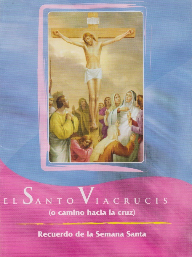 folleto plegable del Vía Crucis 