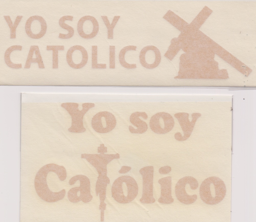 Sticker Yo soy Católico 