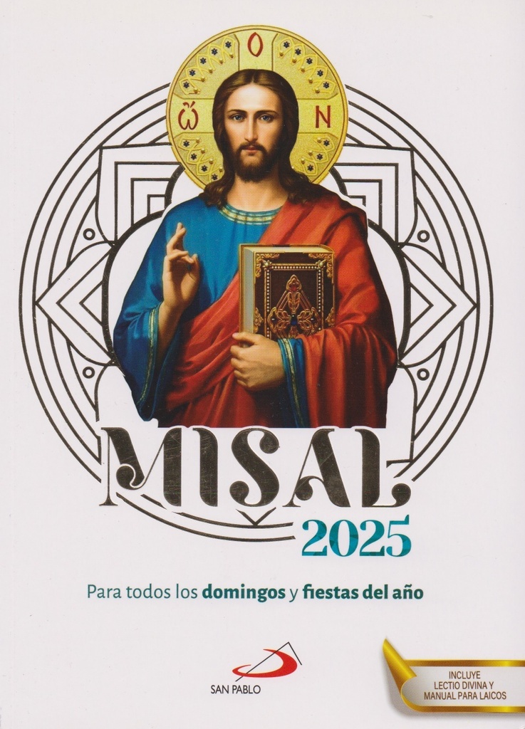 Misal 2025 para todos los domingos y Fiestas del Añ0