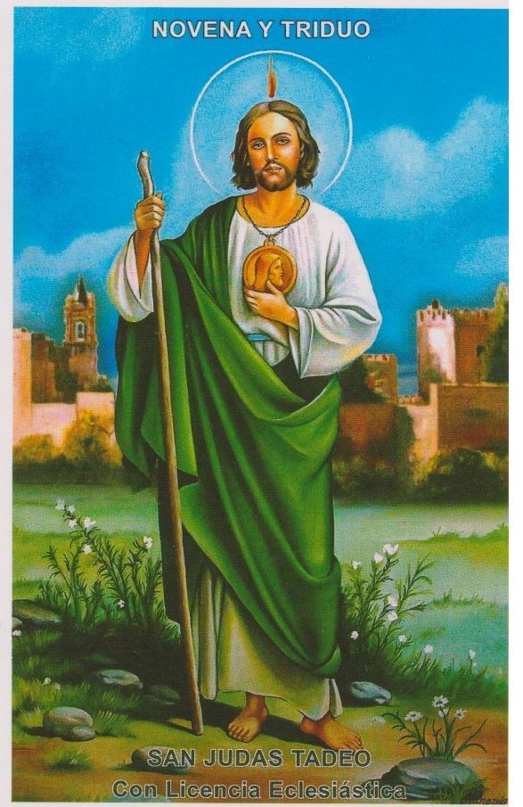 Novena y Triduo San Judas Tadeo