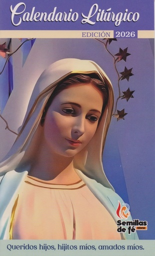 [1.0608] Calendario Litúrgico de Bolsillo 2026 Semillas de Fe