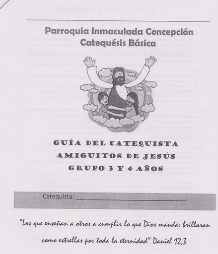 [1.0311] Guía Catequista Amiguitos de Jesús y María 3-4 años 