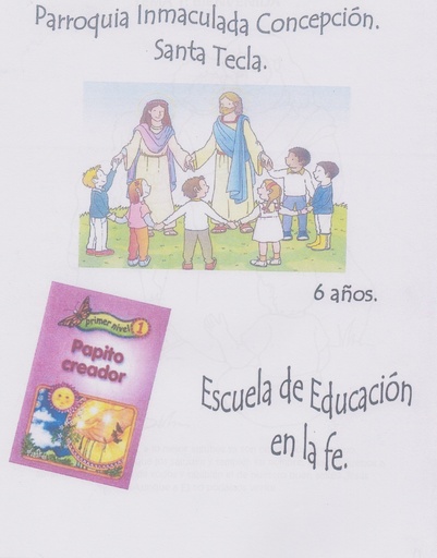 [1.0317] Libreta Papito Creador Nivel 1 ( 6 años ) 