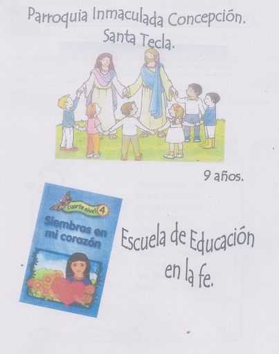 [1.0320] Libreta Siembra en mi corazón Nivel 4 ( 9 años ) 