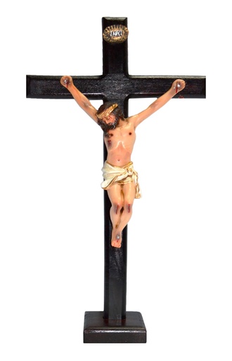 [2.073] Crucifijo Cristo resina 25 cm. C-1896 