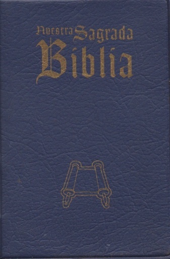 [3.043] Biblias Nuestra Sagrada Biblia Mini Rustica SPC 