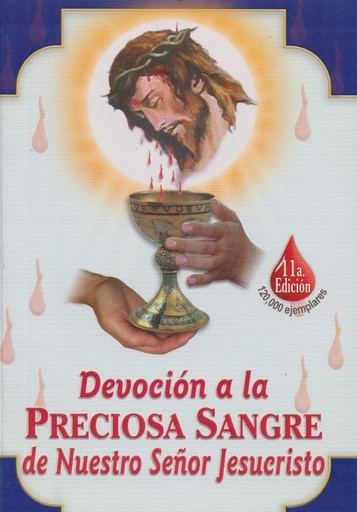 [1.0556] Devocionario a la Preciosa Sangre de nuestro Señor Jesucristo 